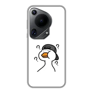 Бампер с принтом Мемы для Huawei Pura 70 Ultra (Непонимание)