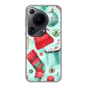 Чехол Санта Клаус для Huawei Pura 70 Ultra (Одежда)