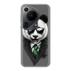 Чехлы с Пандами на Huawei Pura 70 Ultra (Панда в очках)
