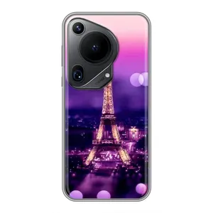 Чехол с Эйфелевой башней на Huawei Pura 70 Ultra (Париж башня)