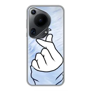 Чехлы (Знак сердечка) на Huawei Pura 70 Ultra (Сердечка знак)