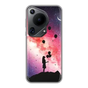 Силиконовые Чехлы Любимому человеку для Huawei Pura 70 Ultra (Шарики в небе)