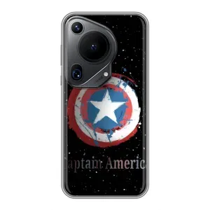 Чехол с Щитом Капитана Америки на Huawei Pura 70 Ultra (Щит Капитана)