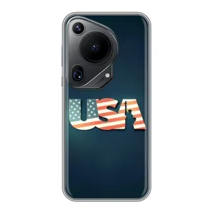 Чехол Флаг USA для Huawei Pura 70 Ultra (USA)