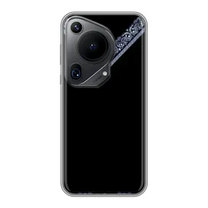Силиконовый Чехол на Huawei Pura 70 Ultra (Воротник вышиванки)