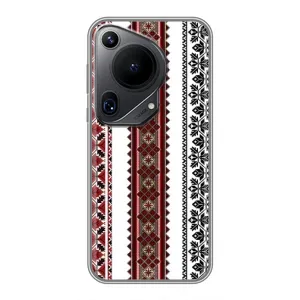 Силиконовый Чехол на Huawei Pura 70 Ultra с картинкой Вышиванки (Вышиваночки)