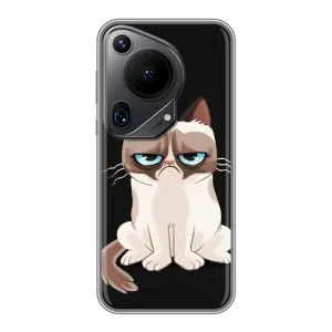Чехол на тематику: Коты для Huawei Pura 70 Ultra (Взгляд кота)