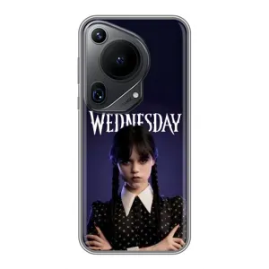 Чехлы с принтом Уэнсдей на Huawei Pura 70 Ultra (Wednesdey)