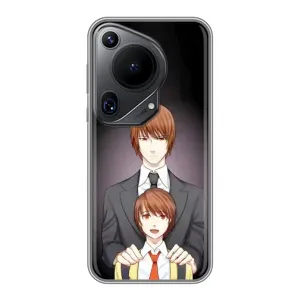 Чехол с персонажами АНИМЕ на Huawei Pura 70 Ultra (Ягами вырос)