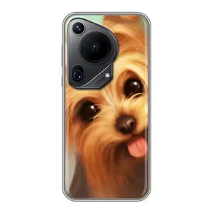 Чехол (ТПУ) Милые собачки для Huawei Pura 70 Ultra (Йоршенский терьер)