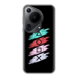 Чехол КИБЕРСПОРТ для Huawei Pura 70 Ultra (Значки Sony)