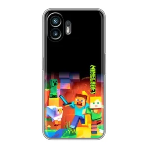 Чохли для Huawei Pura 70 (Персонажі МайнКрафт) (Герой Майнкрафт)
