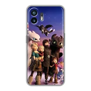 Чехол дракон Беззубик для Huawei Pura 70