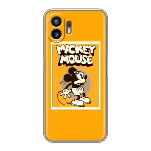 Чехлы с принтом Микки Маус на Huawei Pura 70 (Испуганный Микки)