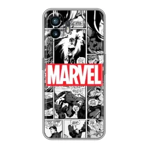 Силиконовый Чехол для Huawei Pura 70 (Комикс Марвел)