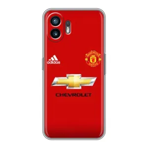 Силиконовые Чехлы принт Футбол на Huawei Pura 70 (Man United)