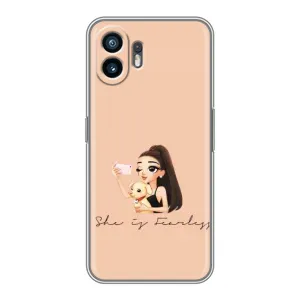 Силиконовый Чехол на Huawei Pura 70 с картинкой Стильных Девушек (С собакой)