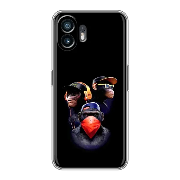 Чехол с рисунком «Три обезьяны» для Huawei Pura 70 Чехол с рисунком «Три обезьяны» для Huawei Pura 70