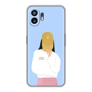Силиконовый Чехол на Huawei Pura 70 с картинкой Стильных Девушек (Желтая кепка)