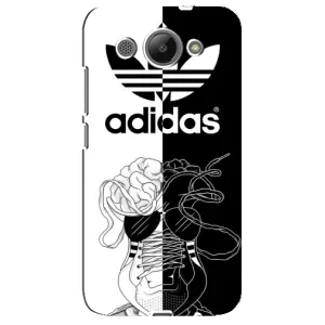 Чохол с стилі "Адідас" для Хуавей У3 (2017) (Adidas шнурки)