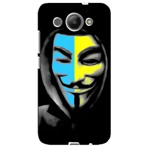 Чехол с Украинской символикой на Хуавей У3 (2017) (Анонимус патриот)