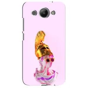 Чехол с Прикольным принтом на Huawei Y3 2017 (АРТ Статуя)