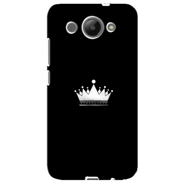 Чехол с рисунком «Белая корона» для Huawei Y3 2017