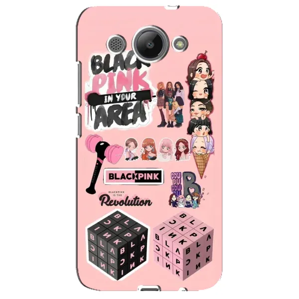 Чехол с рисунком «BLACK PINK коллаж» для Huawei Y3 2017 Чехол с рисунком «BLACK PINK коллаж» для Huawei Y3 2017
