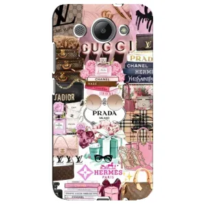 Чохол (Dior, Prada, YSL, Chanel) для Huawei Y3 2017 (Брендb)