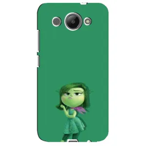 Чехол Головоломка для Huawei Y3 2017 - (AlphaPrint) (Брезгливость)