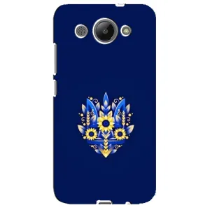 Чохол Укр Символіка для Huawei Y3 2017 (Квітучий Герб)