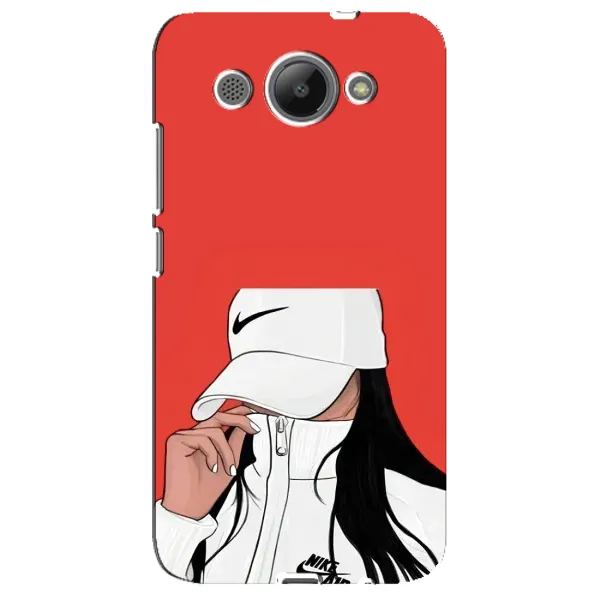 Чехол с рисунком «Девушка Nike» для Huawei Y3 2017 Чехол с рисунком «Девушка Nike» для Huawei Y3 2017