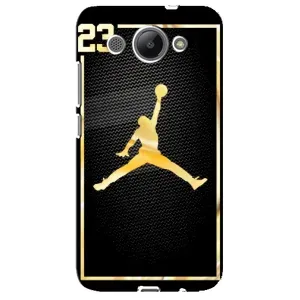 Силиконовый Чехол Nike Air Jordan на Хуавей У3 (2017) (Джордан 23)