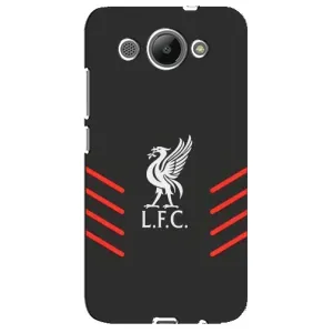 Силиконовые Чехлы принт Футбол на Huawei Y3 2017 (Эмблема Liverpool)