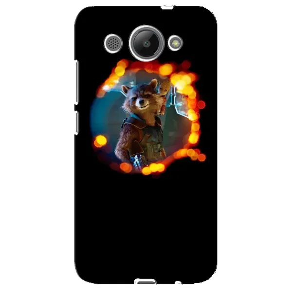 Чехол с рисунком «Енот Ракета» для Huawei Y3 2017
