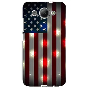 Чохол Прапор USA для Huawei Y3 2017 (Прапор США 2)