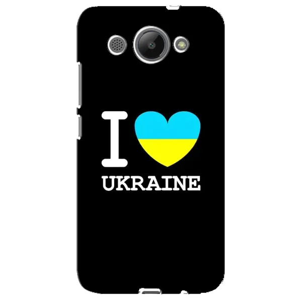 Чехол с рисунком «I Love Ukraine» для Huawei Y3 2017 Чехол с рисунком «I Love Ukraine» для Huawei Y3 2017