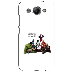 Чехлы для Huawei Y3 2017 (Для Христиан) (Иисус супергерой)