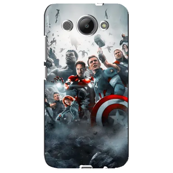 Чехол с рисунком «Команда марвел» для Huawei Y3 2017