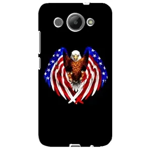 Чохол Прапор USA для Huawei Y3 2017 (Крила США)