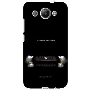 Чехлы с тематикой "Крутые машины" на Huawei Y3 2017 (Черный Land Rover)