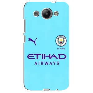 Силиконовые Чехлы принт Футбол на Huawei Y3 2017 (Man City)