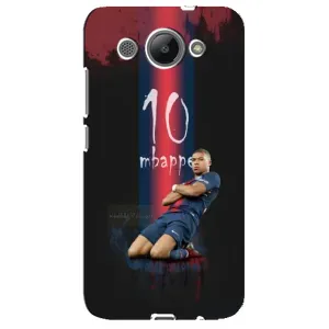 Чехол (TPU) с Футболистом на Huawei Y3 2017 (MBAPPE 10)
