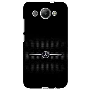 Силиконовый бампер с картинкой машины на Huawei Y3 2017 (Mercedes)