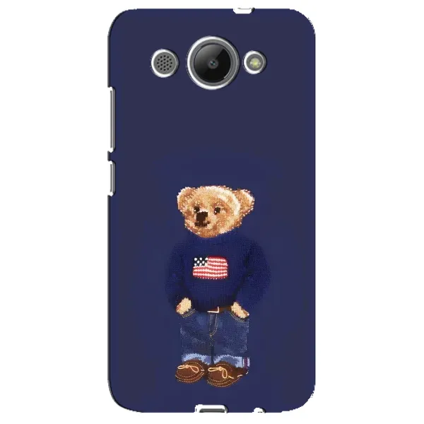 Чехол с рисунком «Мишка USA» для Huawei Y3 2017 Чехол с рисунком «Мишка USA» для Huawei Y3 2017