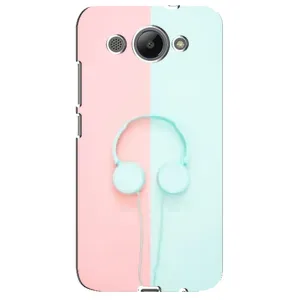 Девчачий Чехол для Huawei Y3 2017 (Наушники)