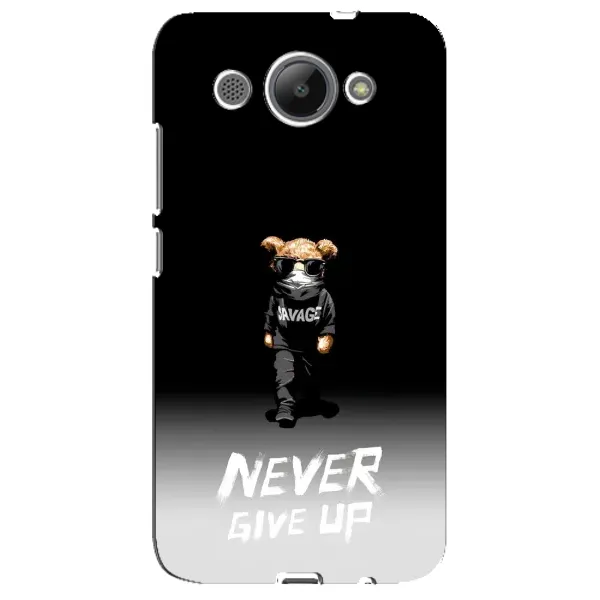 Чехол с рисунком «Never» для Huawei Y3 2017 Чехол с рисунком «Never» для Huawei Y3 2017