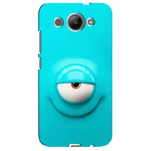 Силиконовые Чехлы (смешные стикеры) для Huawei Y3 2017 (Одноглазик)
