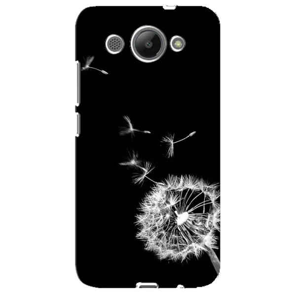 Чехол с рисунком «Одуванчик на чёрном» для Huawei Y3 2017 Чехол с рисунком «Одуванчик на чёрном» для Huawei Y3 2017