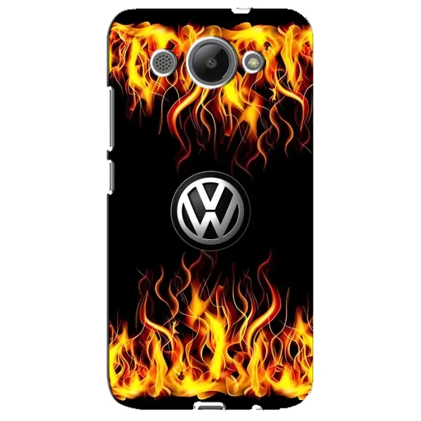Чехол с рисунком «Огненный Лого» для Huawei Y3 2017